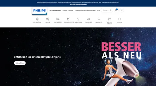 Philips Homepage